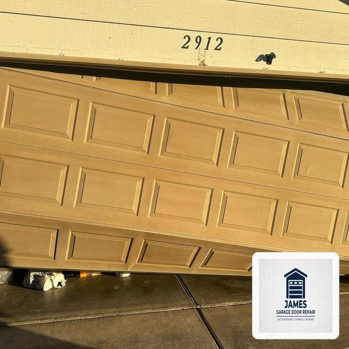What to Do When Your Garage Door Jumps Off Track in Canton, MA
