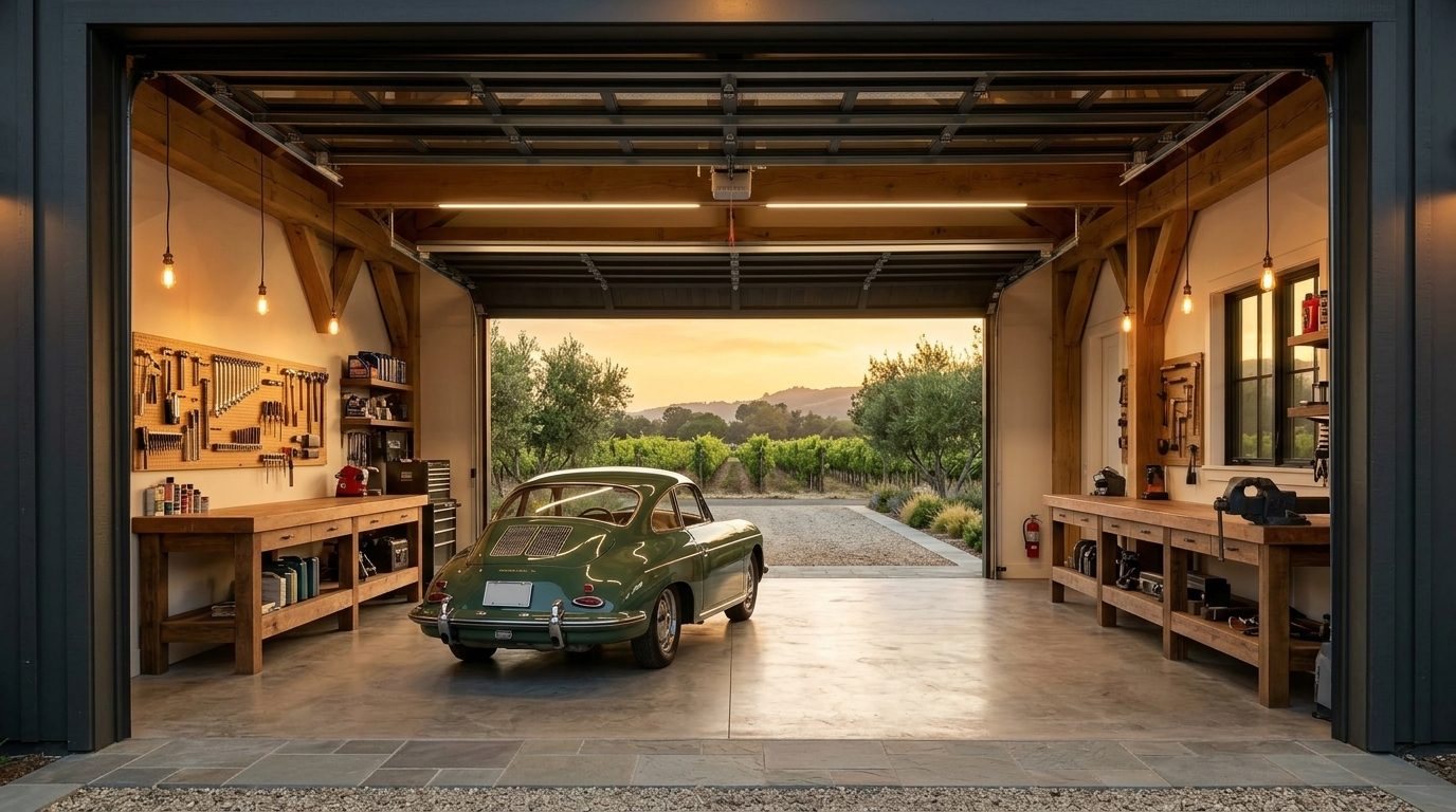 James Garage Door Repair Precision Mechanical Workshop in Sharon, MA